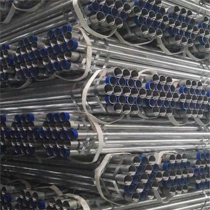 High Quality S235 S235JR S355JR Pre Galvanized Carbon Mild Steel Tube