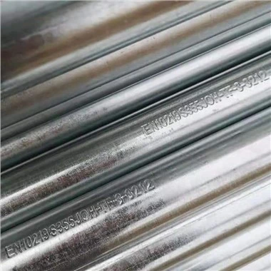 Factory Direct Supply Konkurencyjna ocynkowana ogniowo rura stalowa 48,3 mm, rura GI, rury rusztowania
